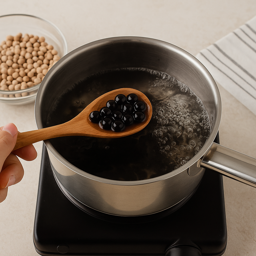 🧋 Cómo Preparar Perlas de Tapioca Perfectas con Ingredientes de Foodservice 502