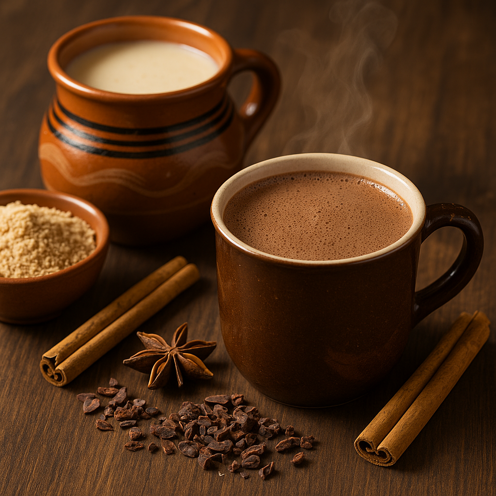 Chocolate Caliente y Atoles