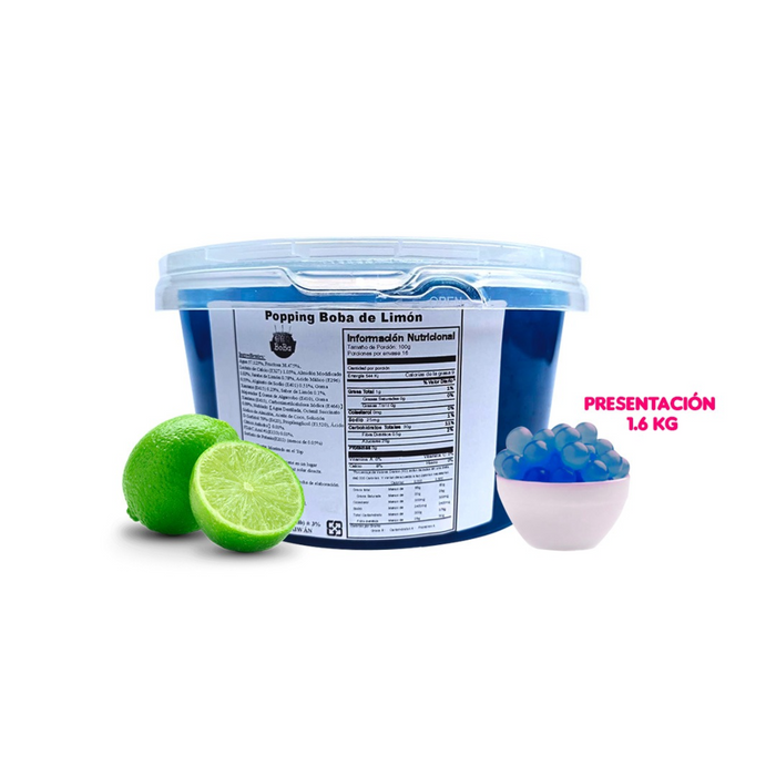 Popping Boba Blue Lemon 1.6kg