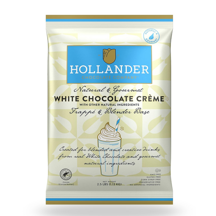 Base para Frappé Chocolate Blanco Hollander 2.5 lbs