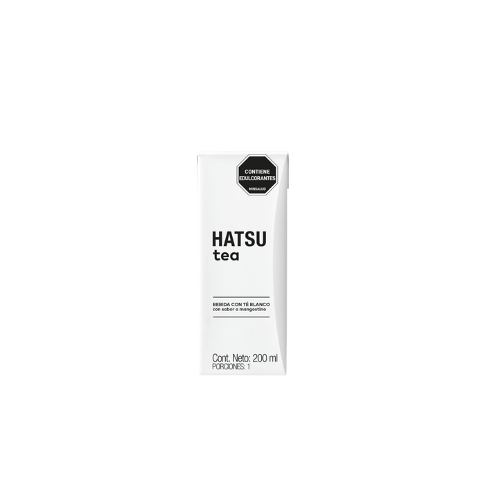 Hatsu Té Blanco con Mangostino – Tetra 200 ml | Caja 24 Unidades