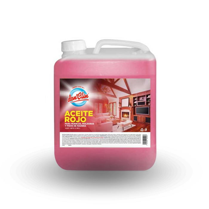Aceite Rojo para madera Don Clin