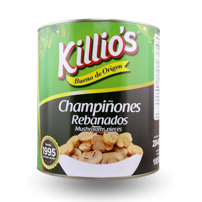 Champiñones rodajados 2840 grm Killios / 6 unidades