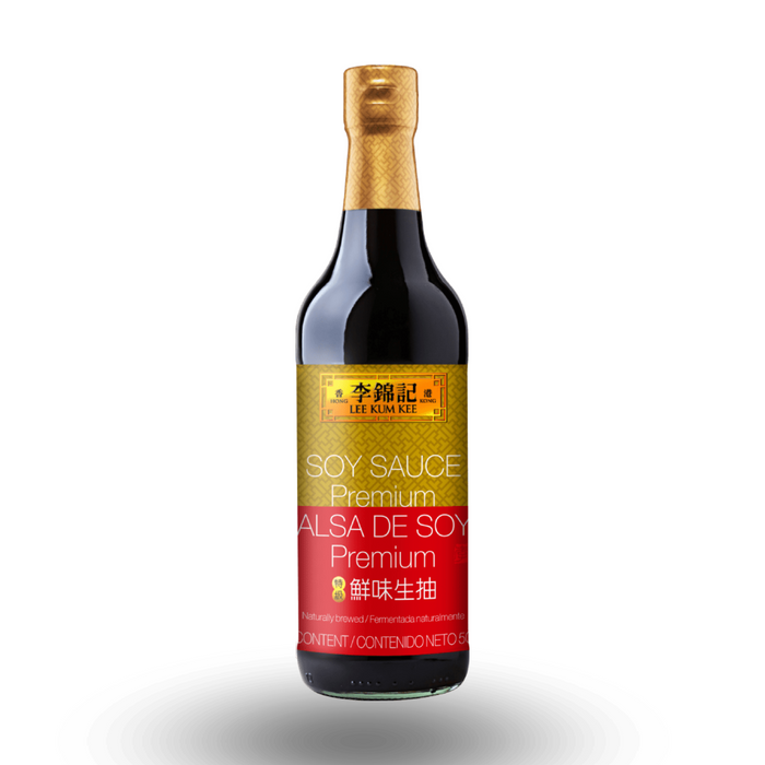 Salsa Soya Premium Lee Kum Kee 500 ml / 12 unidades