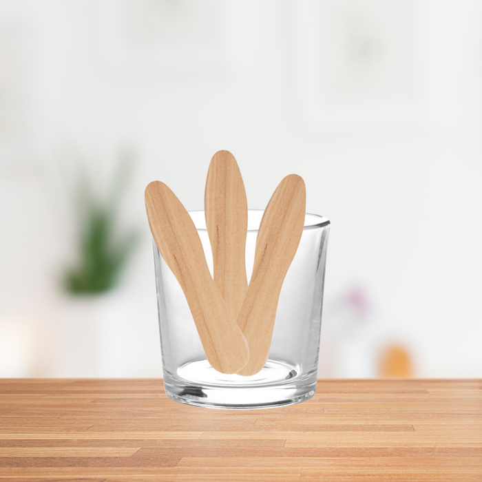 Cucharita para helado de madera