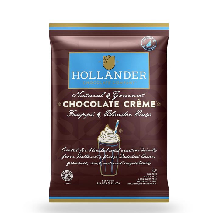 Base para Frappé Chocolate Creme Hollander 2.5 lbs