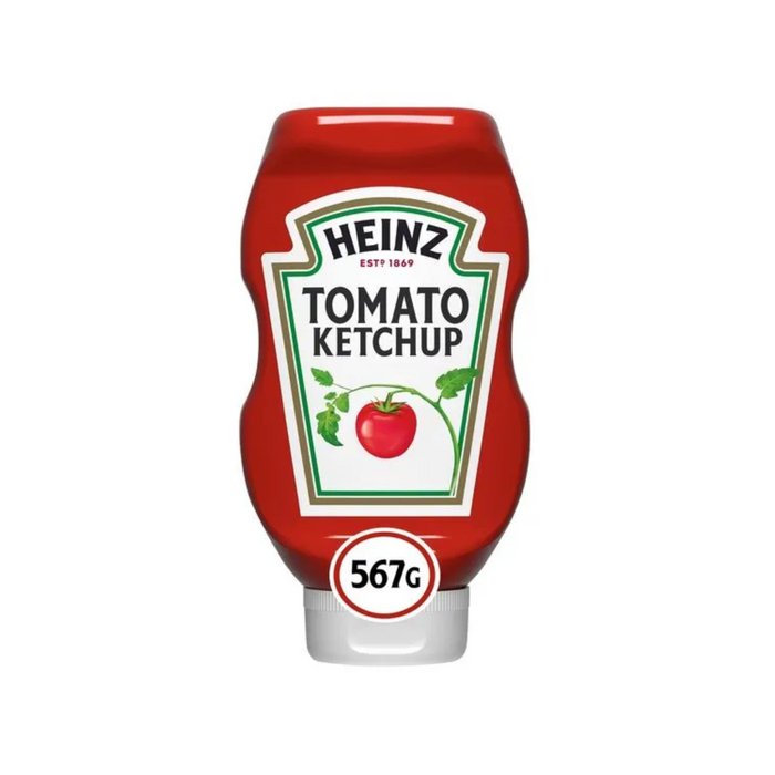 Ketchup Heinz Upside Down 567 grm/ 20 onzas - Caja 30 Unidades
