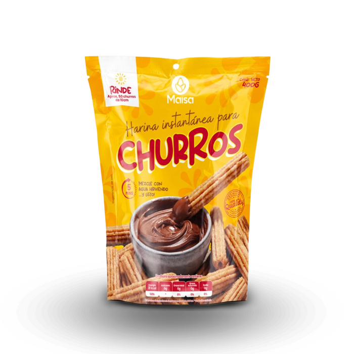 Harina Instantánea para Churros Maisa 400 grm / 12 unidades