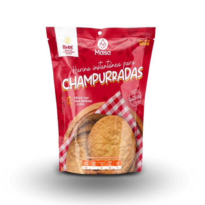 Harina Instantánea para Champurradas Guatemaltecas Maisa 400 grm / 12 unidades