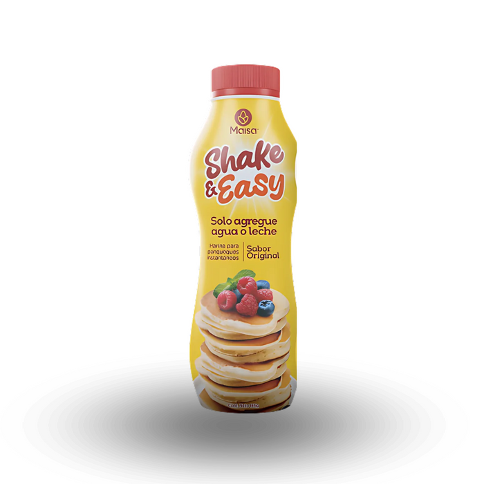 Harina Shake and Easy para Panqueques 185 grm / Caja 12 unidades