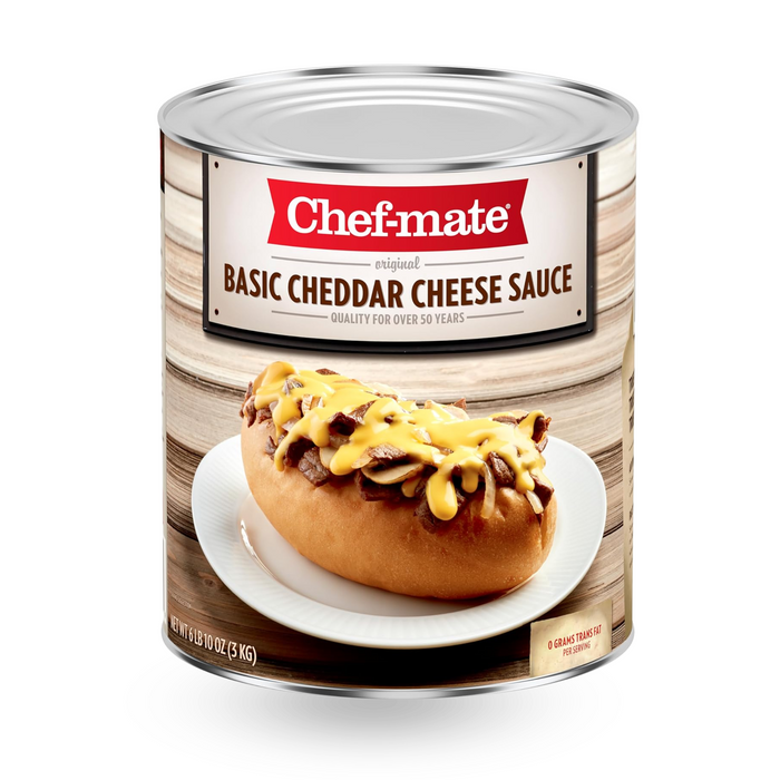 Salsa de Queso Cheddar 3 Kg Chef Mate