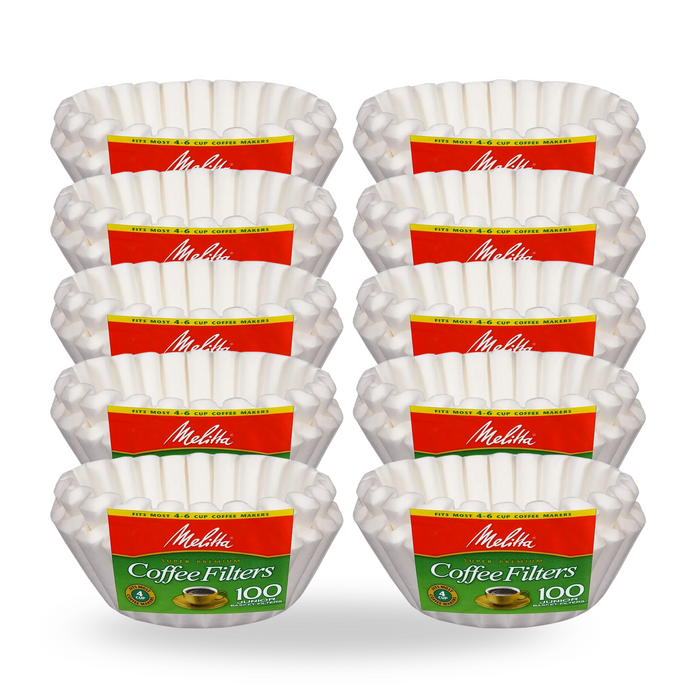 Filtros de Canasta Melitta (domésticos) 1000 unidades