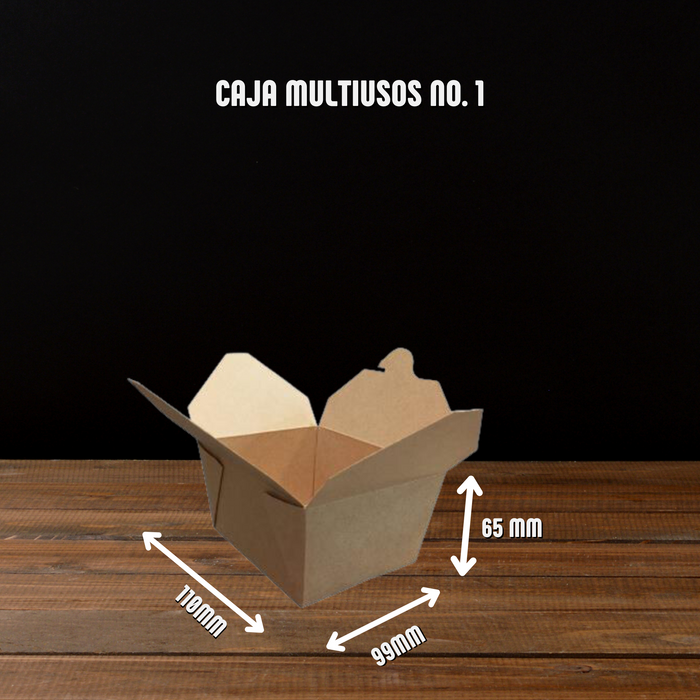 Cajas Multiusos Kraft- 1000 unidades