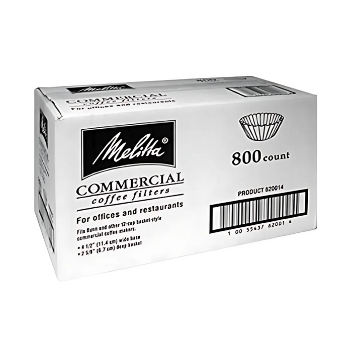 Filtros de Canasta Institucional Melitta Caja 800 unidades