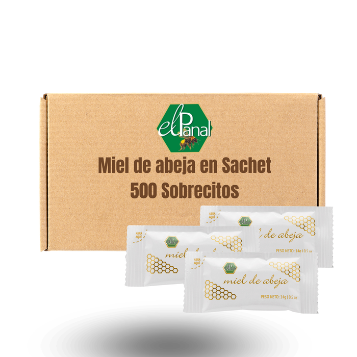 Miel en sachet 14 grm El Panal / Caja 500 uds