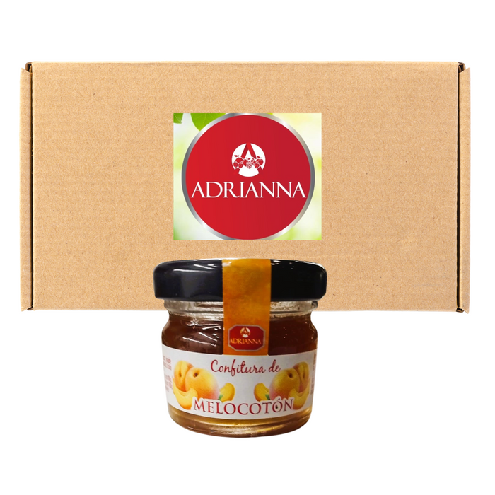Tarrito de Mermelada de Melocoton 28 grm / 24 unidades