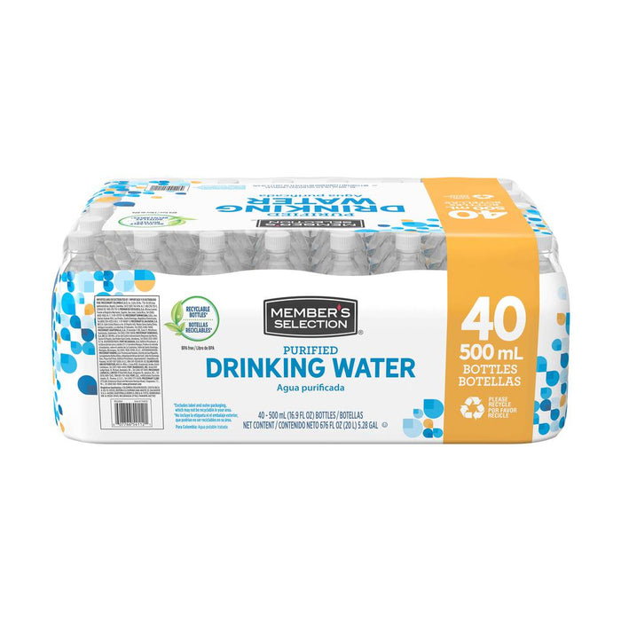 Agua Purificada MS 500 ml / Caja 40 unidades
