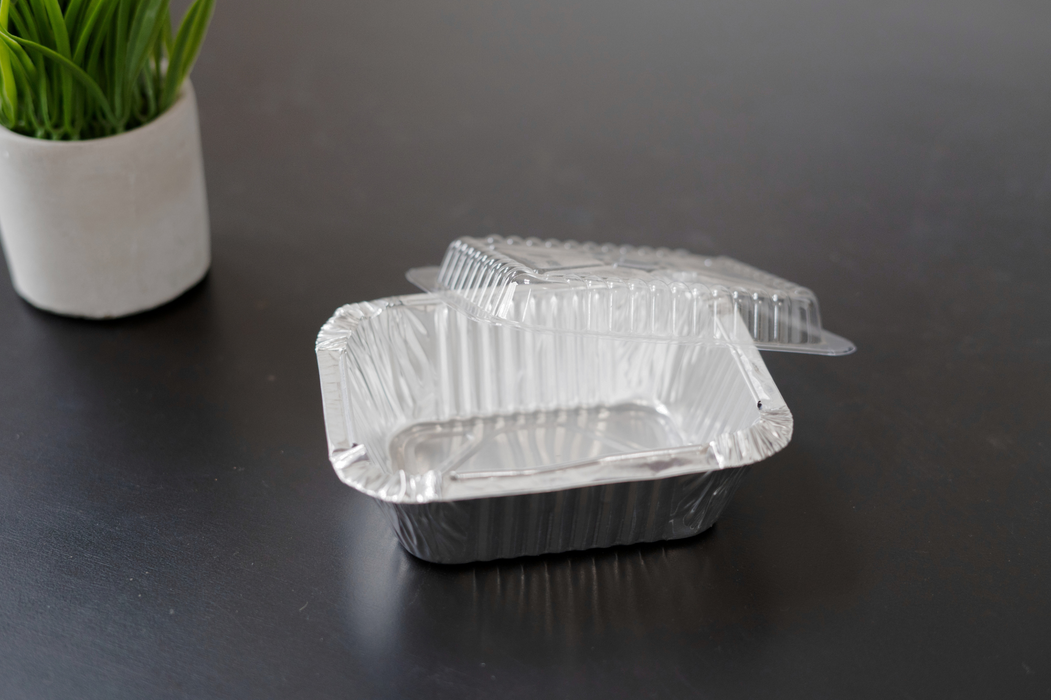 Bandeja de Aluminio 1lb caja 1,000 unidades