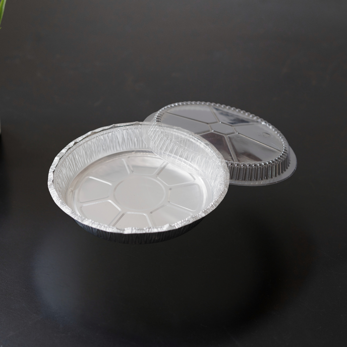 Bandeja de Aluminio para Pie con tapa 500 unidades