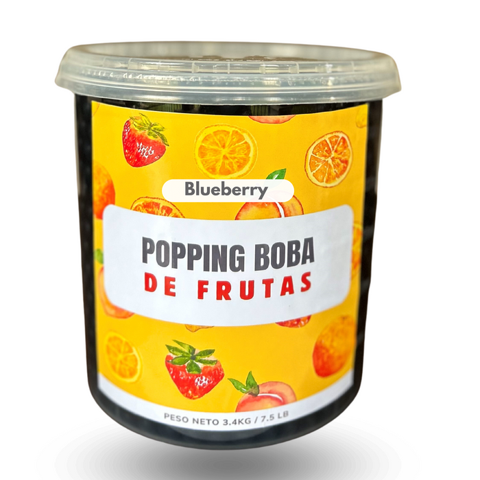Popping Boba Blueberry Tarro 3.4 kg