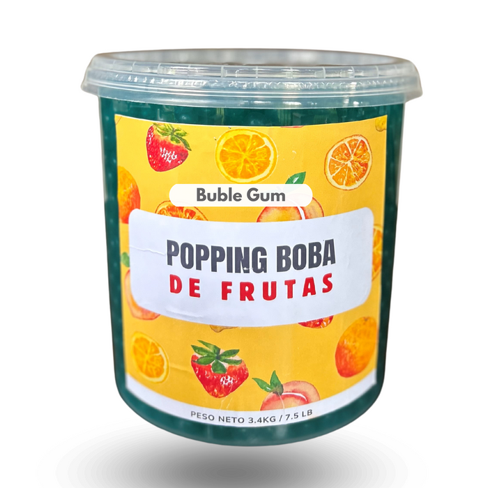 Popping Boba Bubble Gum Tarro 3.4 kg