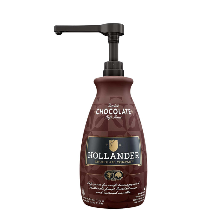 Salsa de Chocolate Molido Hollander Envase de 5 libras