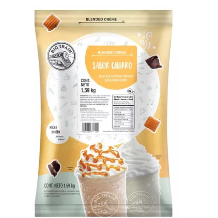 Base para Frappe sabor churro Big Train 1.59kg