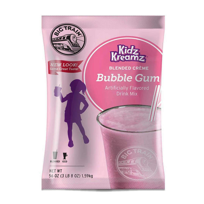 Base para frappe Bubble Gum Big Train Bolsa 1.59kg