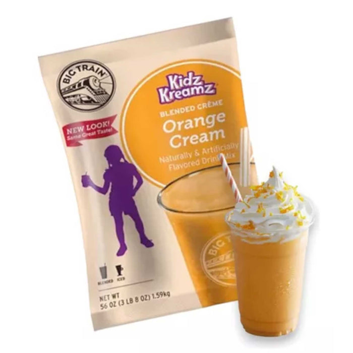 Base para Frappe Orange Cream Big Train Bolsa 1.59Kg