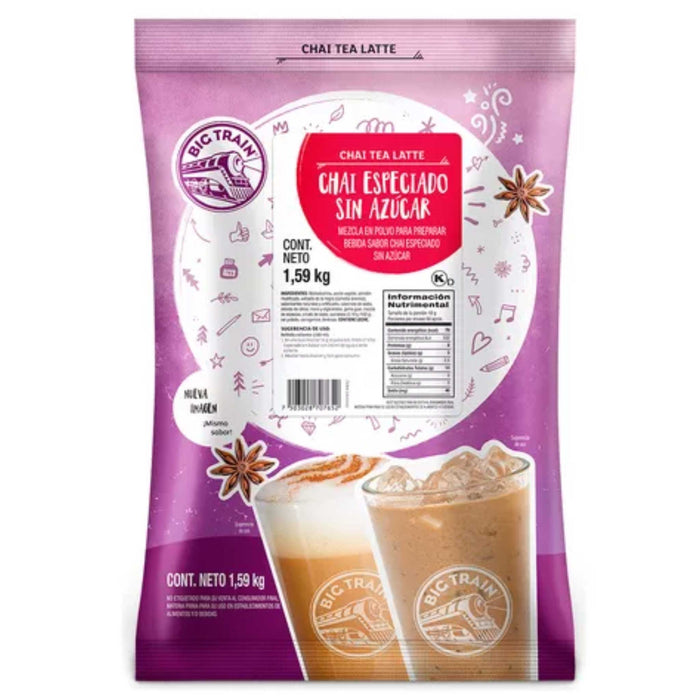 Base para Frappe Chai Especiado Big Train Bolsa 1.59kg
