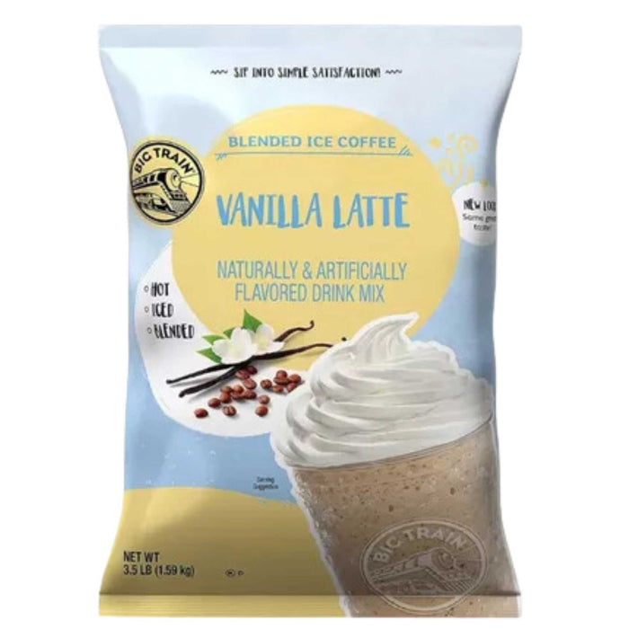 Base para Frappé Vainilla Latte Big Train Bolsa 1.59kg