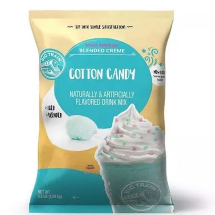 Base para frappe Cotton Candy Big Train Bolsa 1.59 kg