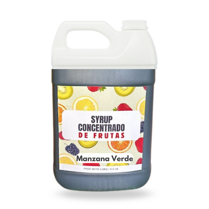 Syrup Concentrado Manzana Verde