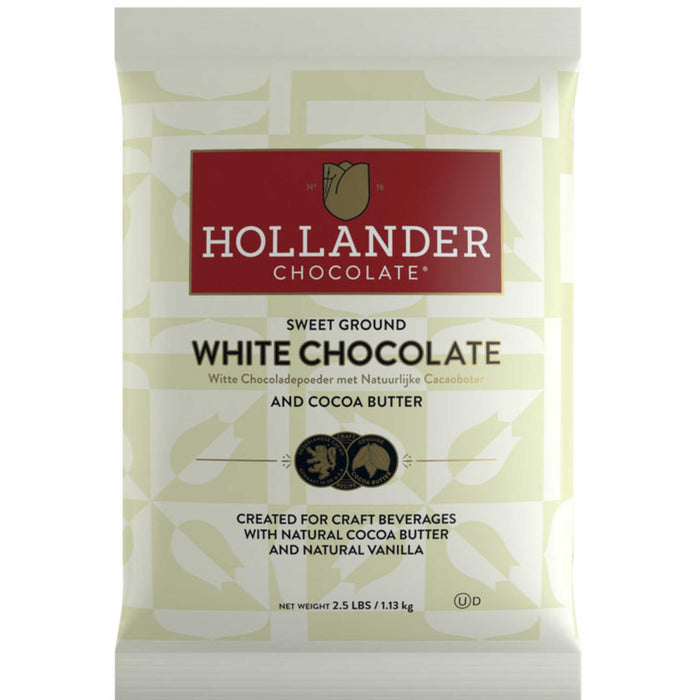 Chocolate Blanco Holandés Molido Hollander 2.5lb