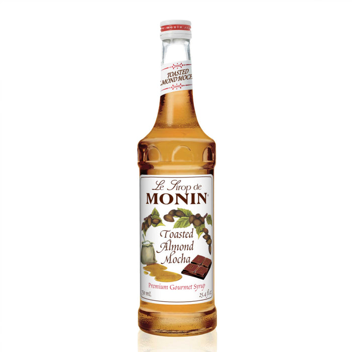 Saborizante Toasted Almond Mocha Monin Botella 750 ml
