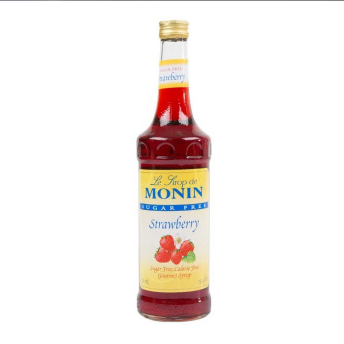 Saborizante Sugar Free Fresa Monin Botella 750 ml
