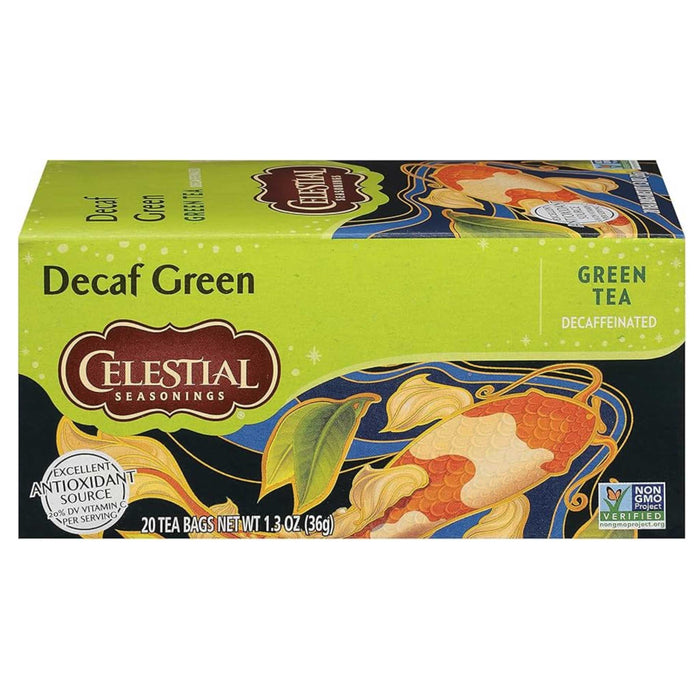 Té Verde Decaf Celestial Seasonings 20 sobres