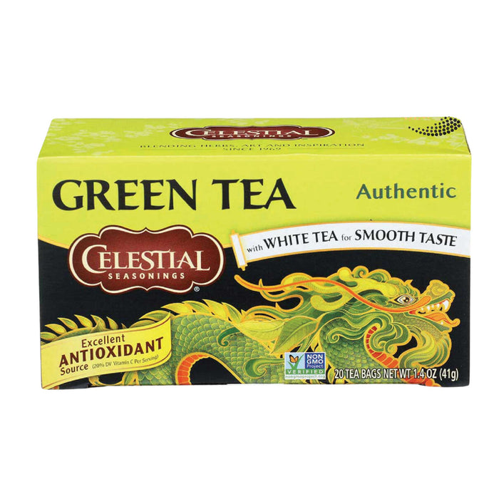 Té Green Tea Celestial Seasonings Celestial 20 sobres