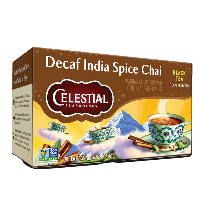 Té Indian Spice Chai Celestial Seasonings 20 sobres