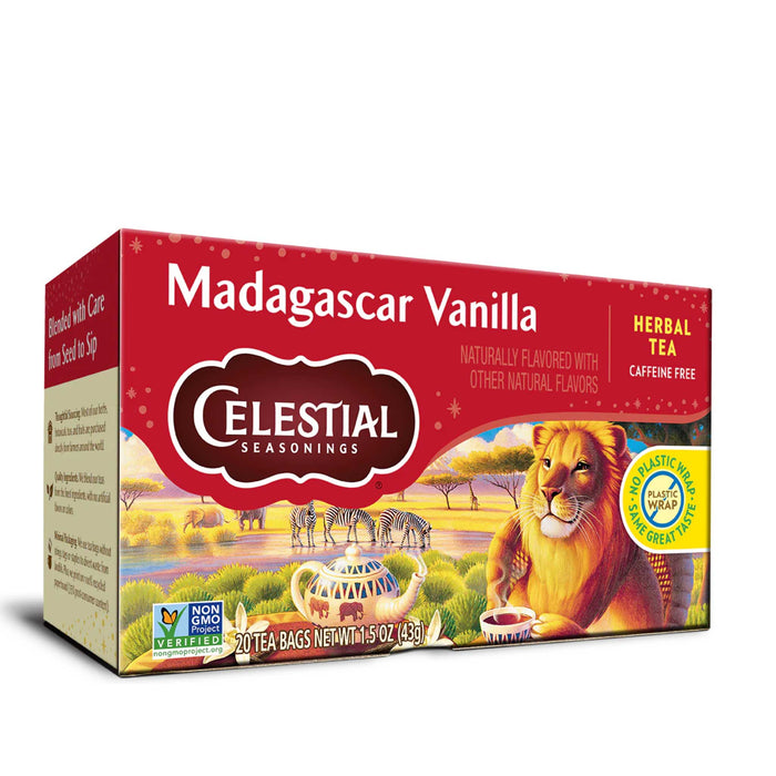 Té Madagascar Vainilla Red Celestial Seasonings 20 sobores