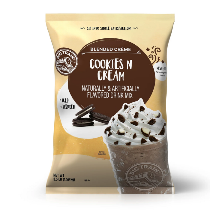 Base para Frappé Cookies and Cream Big Train 1.59kg