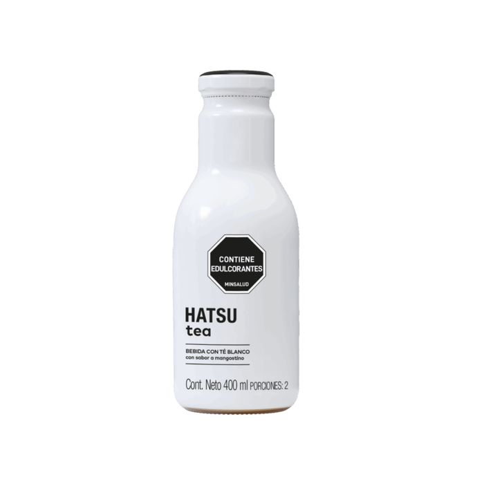 Hatsu Té Blanco con Mangostino – Botella 400 ml | Caja 12 Unidades