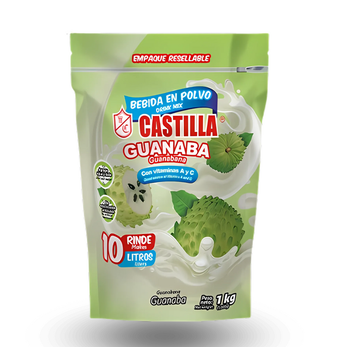 Refresco en Polvo de Guanaba Castilla - Caja