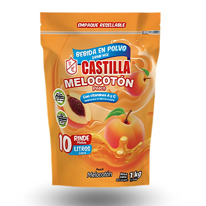Refresco en Polvo de Melocotón Castilla - Caja