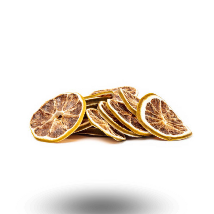 Limón deshidratado en rodajas