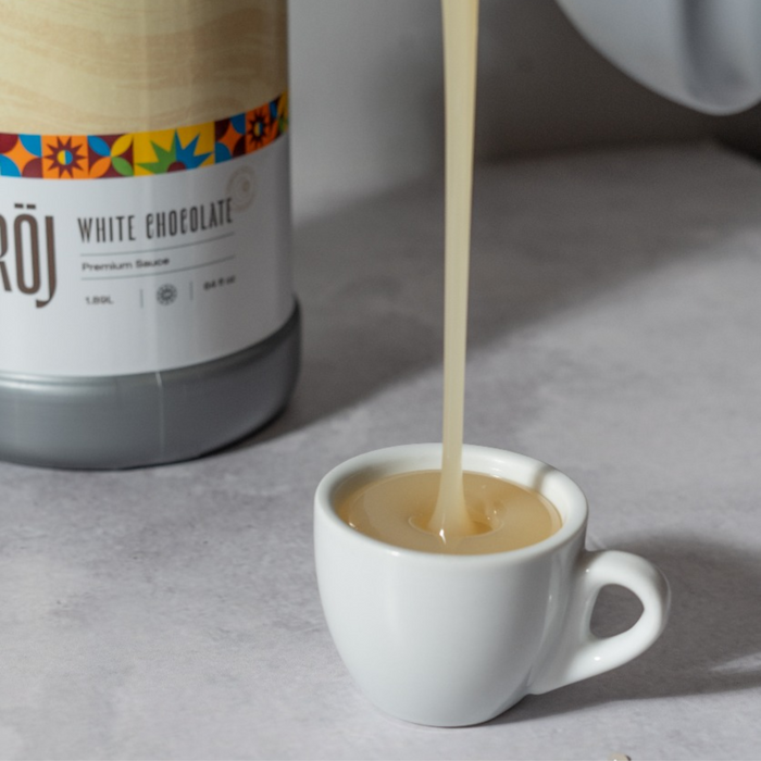 Salsa de Chocolate Blanco Roj 5 Libras