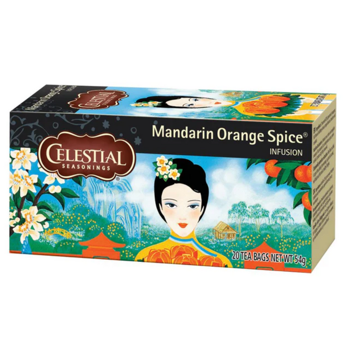 Té Mandarin Orange Spice Celestial Seasonings 20 sobres