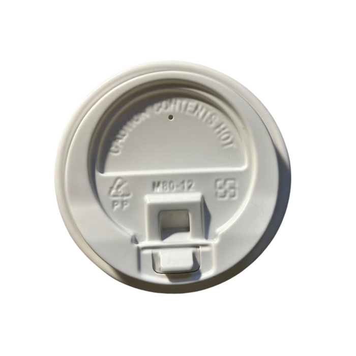 Tapas para vasos Bebida Caliente de 12 a 20 oz (90mm) Caja 1,000 unidades