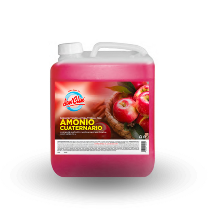 Desinfectante Multiusos Don Clin Manzana Canela 3785ml / Caja 4 unidades