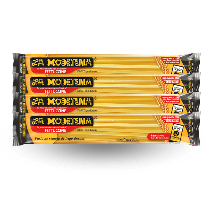 Fettuccine La Moderna 200grm / 20 unidades
